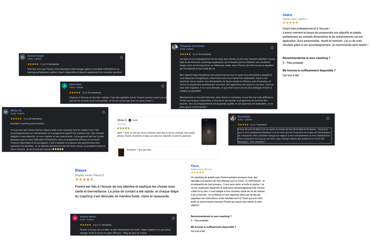 Patchwork de témoignages écrits Metabologyk