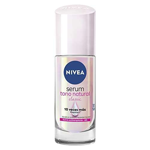 Amazon Nivea Desodorante Aclarante para Mujer, Serum Tono Natural Classic (40 ml) 
