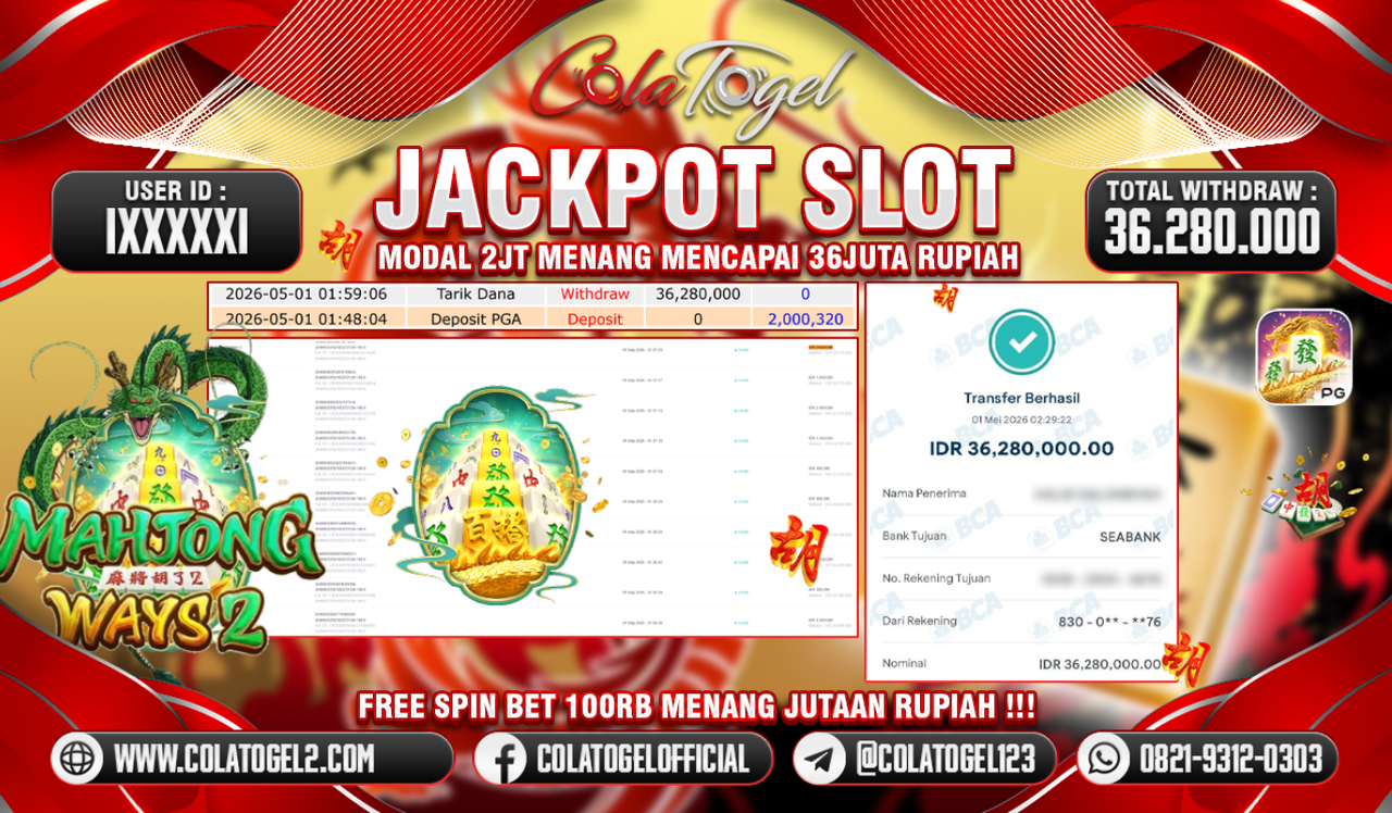 JACKPOT SLOT GACOR!!