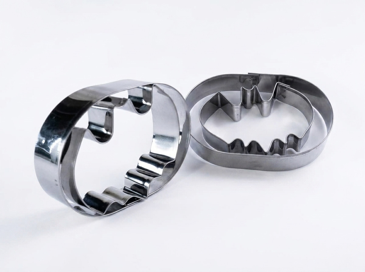 Cortador de galletas superheroes batman en acero inoxidable