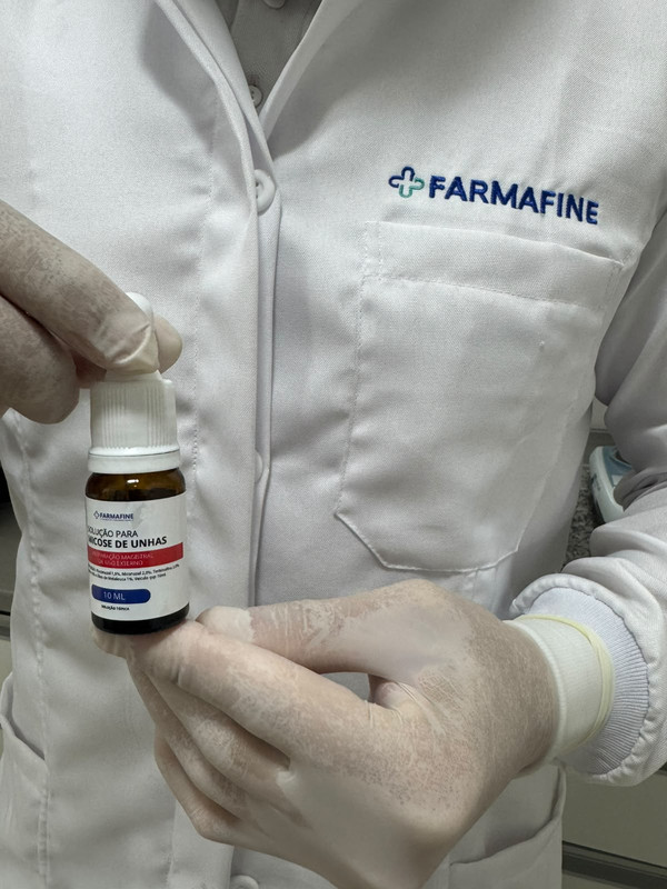 Solução para Micose de Unhas Farmafine — frasco 10 ml