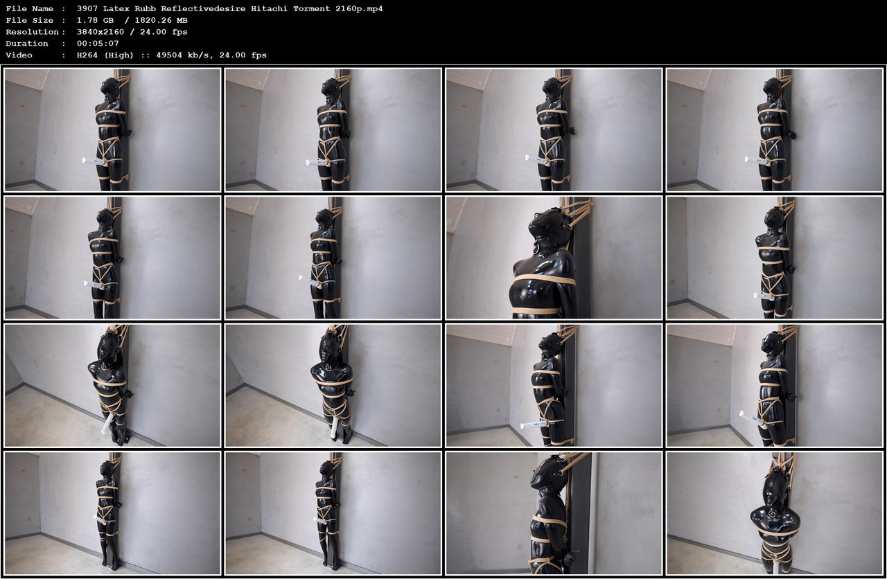 3907 Latex Rubb Reflectivedesire Hitachi Torment 2160p mp4
