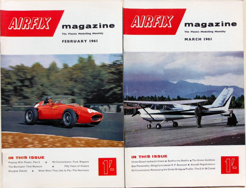 Airfix Magazine Vol.1 No.9&10 (Feb. & Mar. 1961)