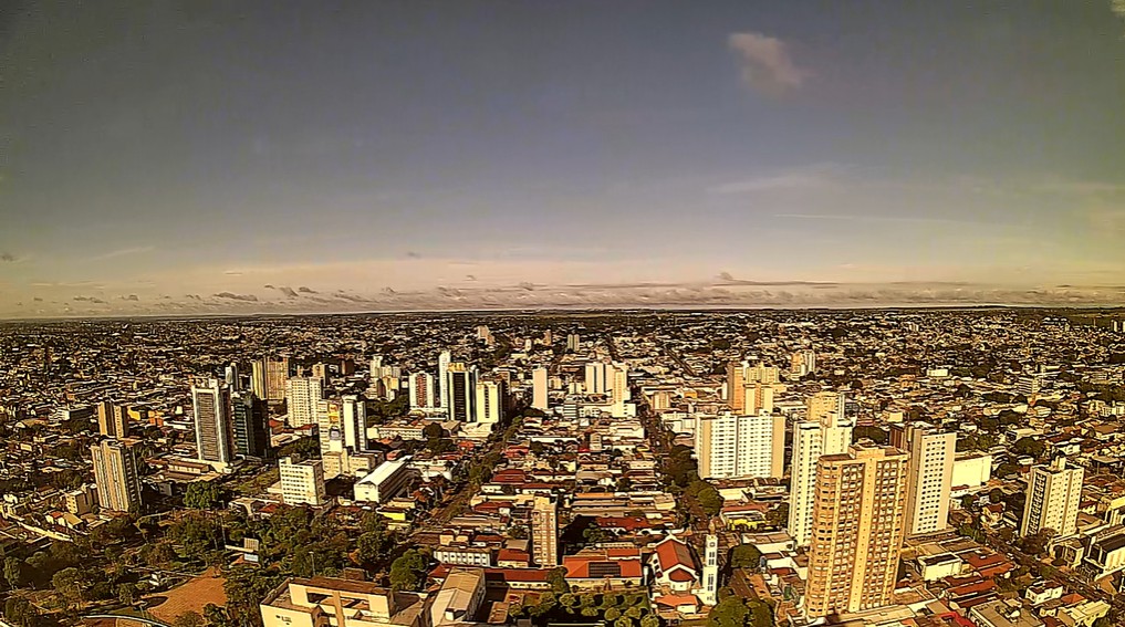 Campo Grande nesta manhã de terça-feira