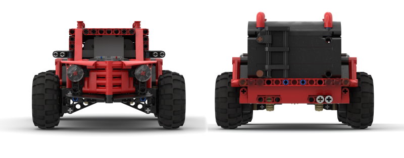 "Red Arrow SUV" MOC- Building Instructions | Belle-Ve Bricks | LEGO MOCS / Custom MOCs Galeria 01