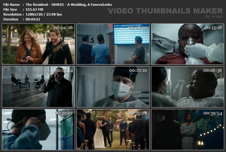 The Resident - S04E01 - A Wedding, A Funeral.mkv