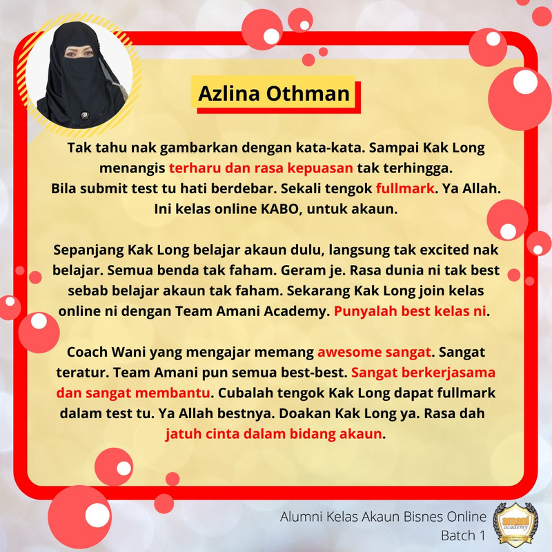 Kelas Akaun Bisnes Online