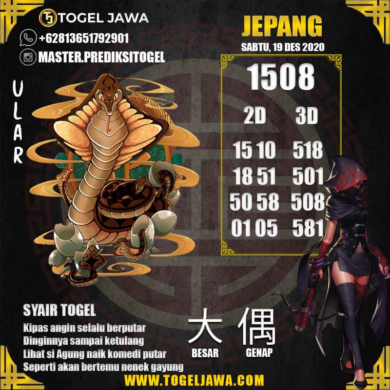 Prediksi Japan Tanggal 2020-12-19