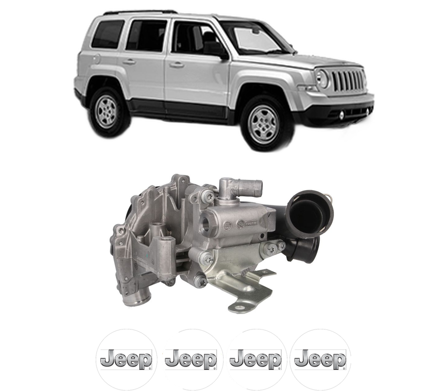 Pompa apa JEEP PATRIOT (MK74) 2.2 CRD din 2011-2017 KW 100 CP 136 CMC 2143, Auto, HEPU, 4x Stikere auto cu JEEP