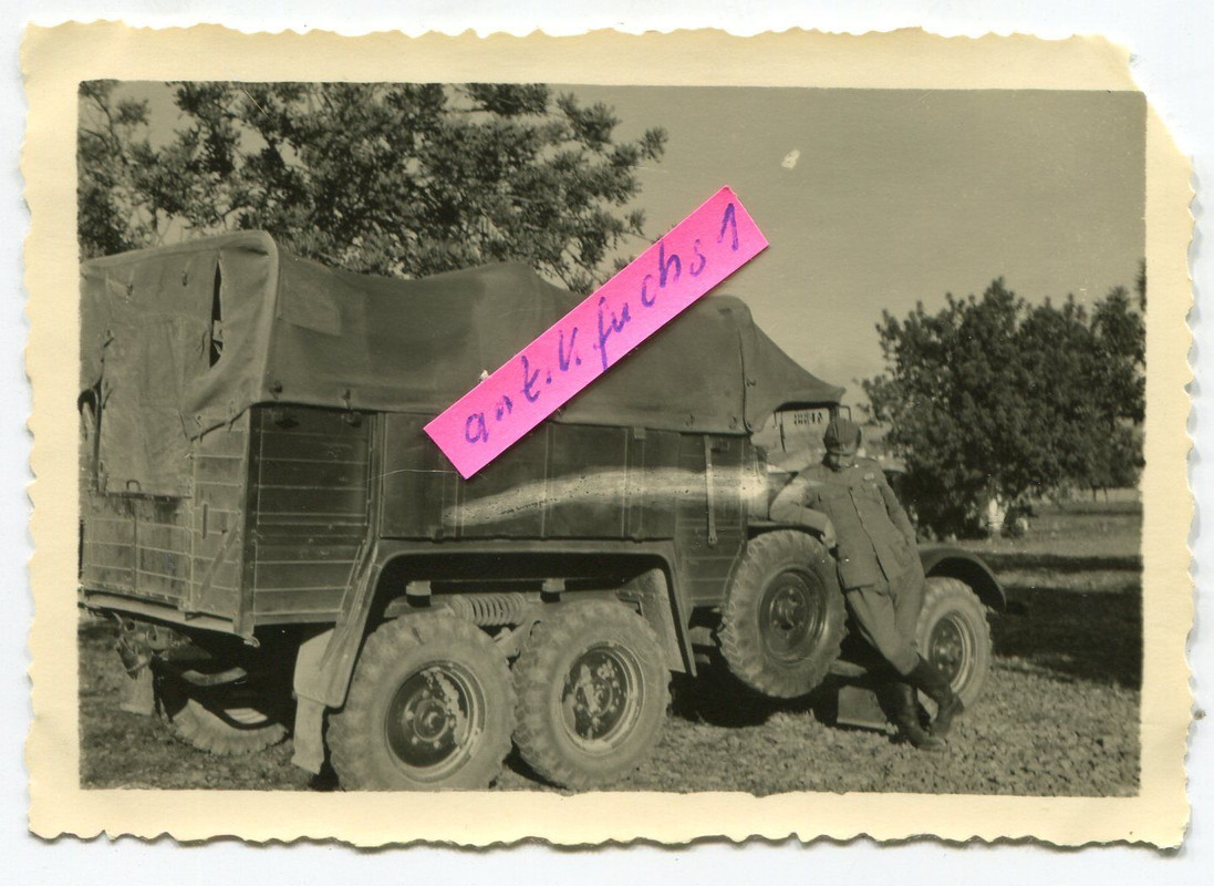 Achs Militär-LKW Krupp-Protze der Legion Condor 