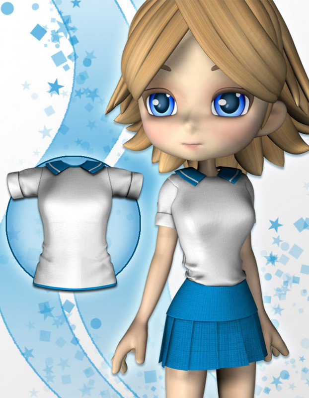 School Girl Shirt for Cookie