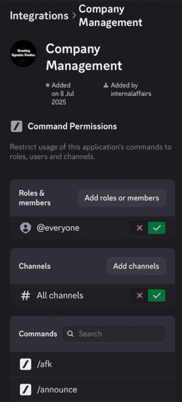 Custom App demo 3