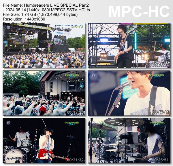 [TV-Variety] ハンブレッダーズ – Humbreaders LIVE SPECIAL Part2 (SSTV 2024.05.14)