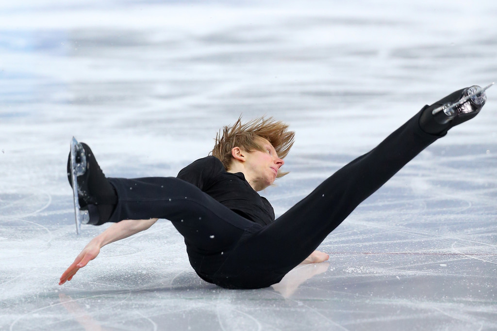 Farting Ice Skater.