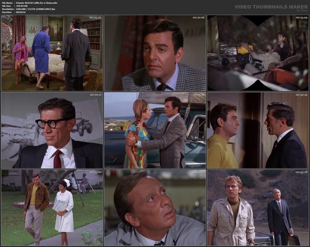 Mannix S01E10 Coffin for a Clown.mkv