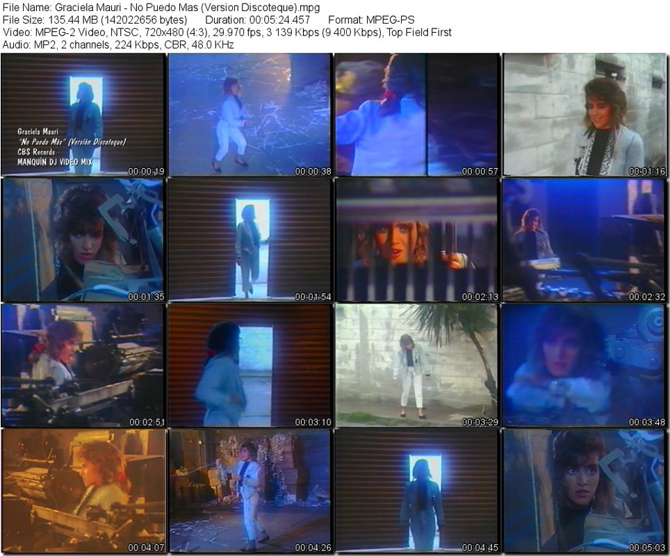 Graciela Mauri - No Puedo Mas (Version Discoteque).mpg_tn