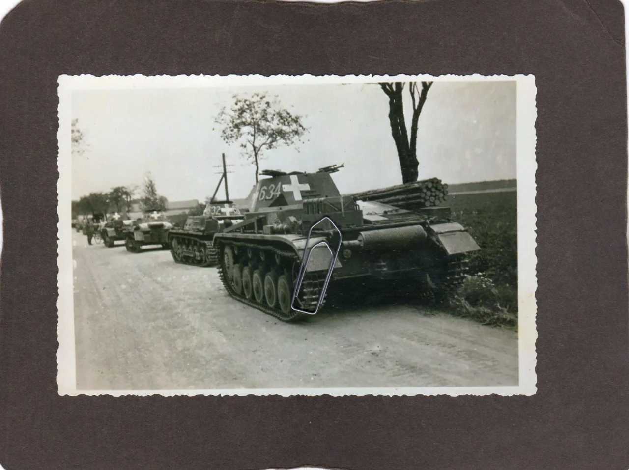 Dy16) Foto Deutscher Panzer Tank Polen feldzug