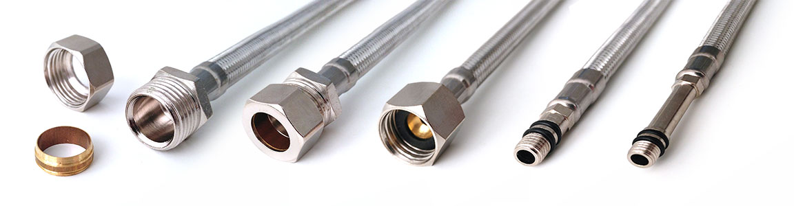 * 15mm x 1//2 300mm Flexi Basin Tap Connector Isolator Ballofix MC17007