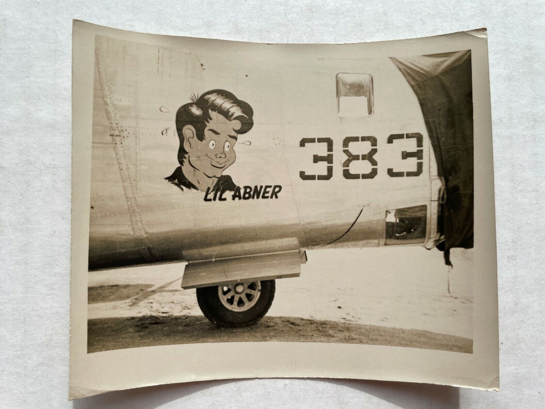 5 Original Photographs of WWII Airplane Nose Art (4)