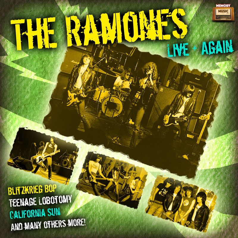 The Ramones - Live + Again (Album, Memory Music, 2017) FLAC