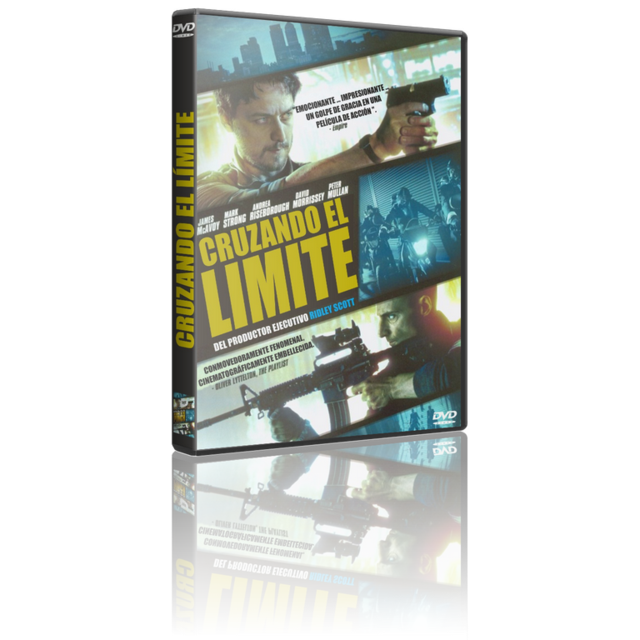 Portada - Cruzando el Límite [DVD9Full] [PAL] [Cast/Ing] [Sub:Varios] [2013] [Thriller]