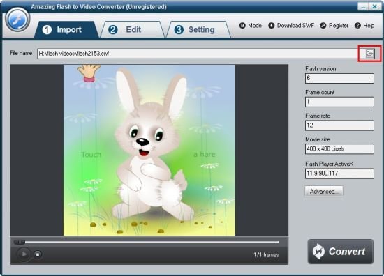 Amazing Flash to Video Converter 4.0.0