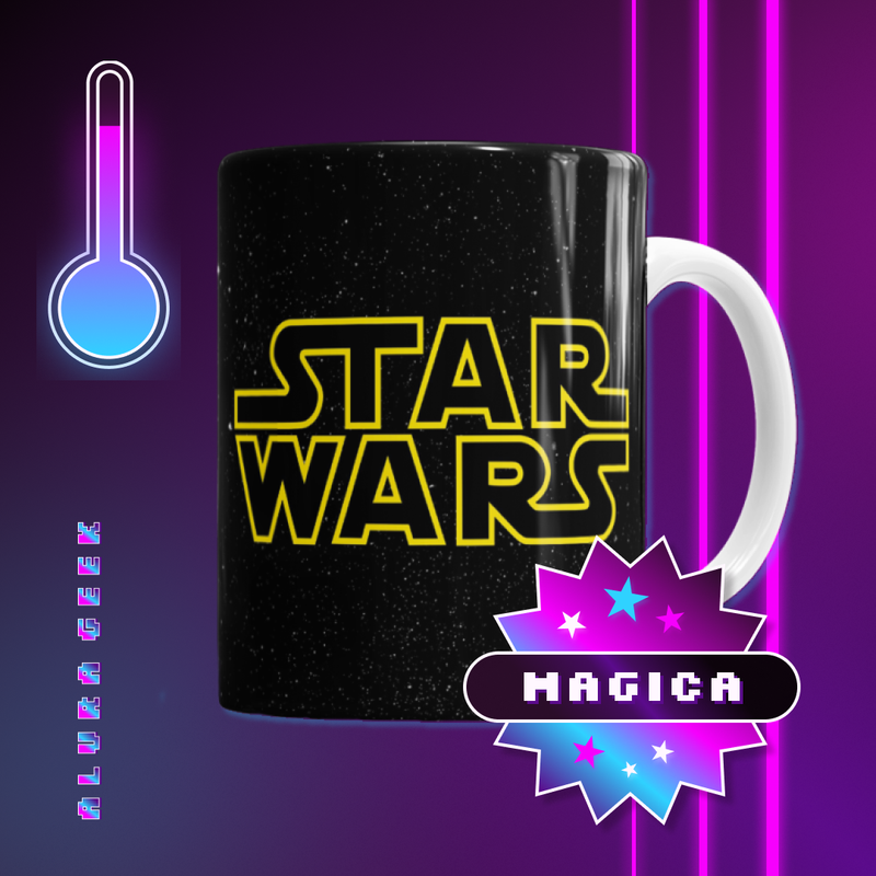 Taza Mágica Star Wars Logo Original