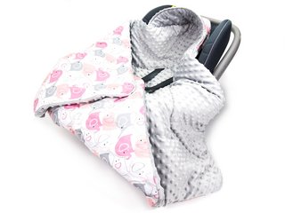 14-White-Elephants-on-Pink-with-Grey-Minky0