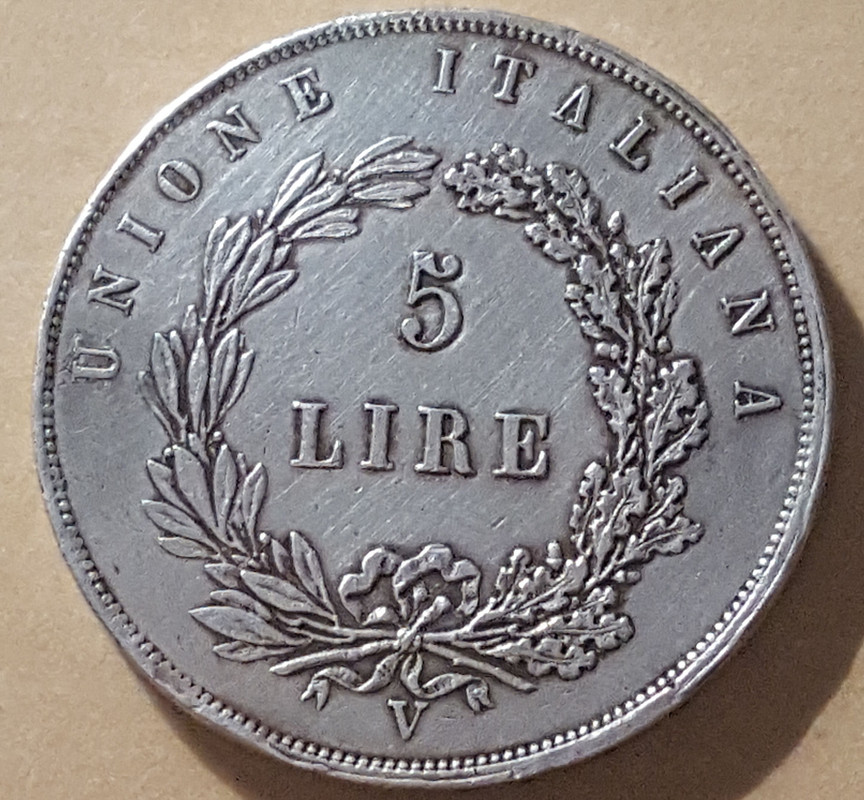 5 liras 1848 Venecia 20191008-190324