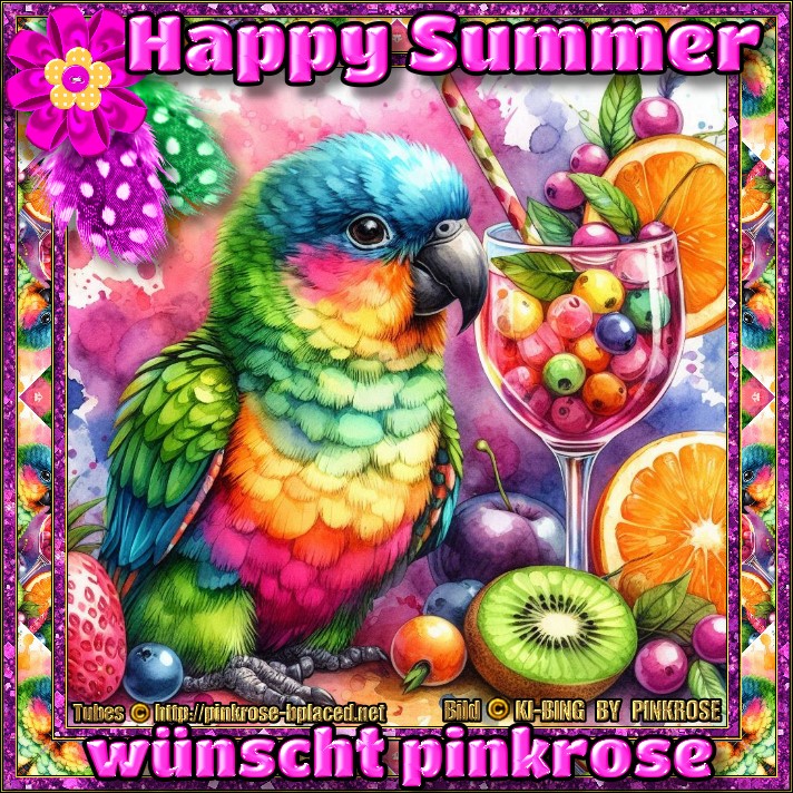 An den Beitrag angehängtes Bild: https://i.postimg.cc/zBn1Z66F/Happy-Summer-Papagei2024-pinkrose2.jpg