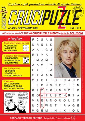 Crucipuzzle N.567 – Settembre 2021