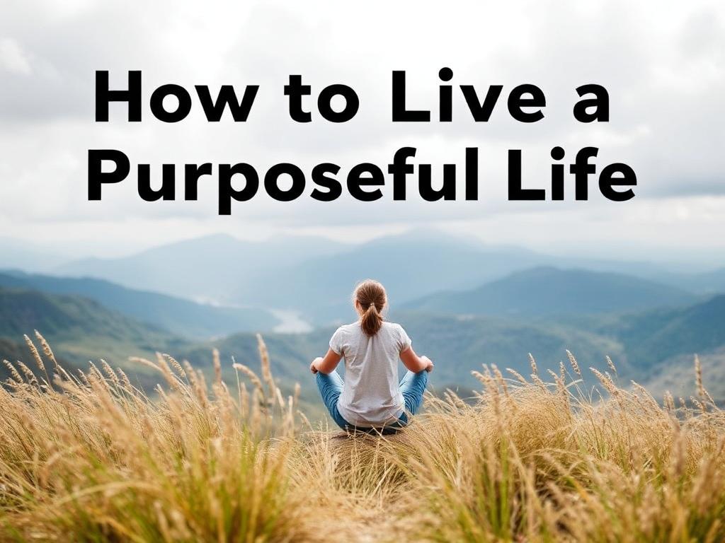 How to Live a Purposeful Life: Practical Steps