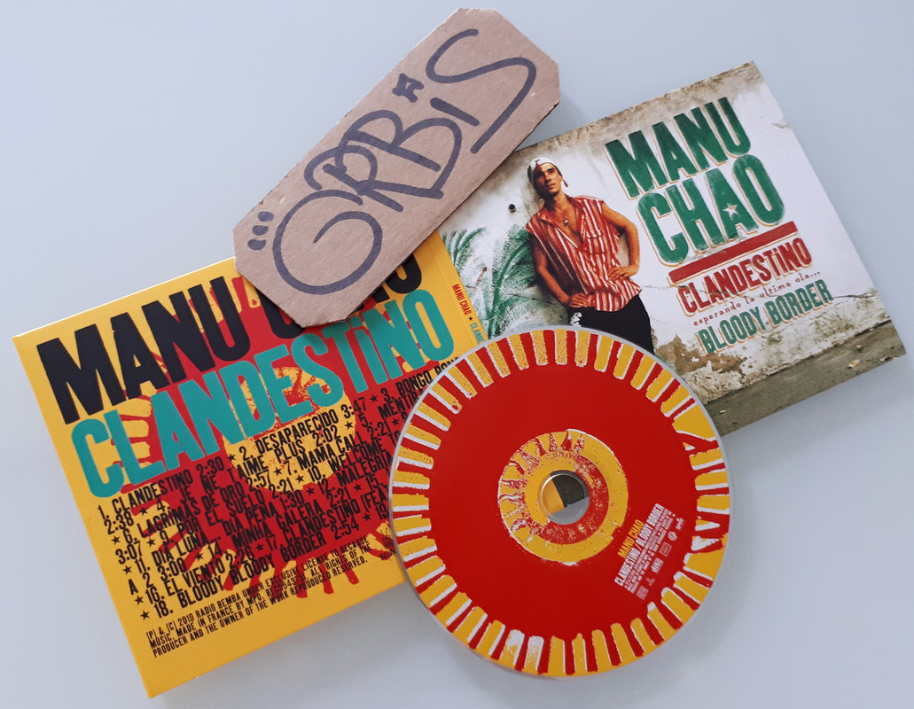 Manu Chao - Clandestino Bloody Border [Limited Edition CD] (2019) FLAC