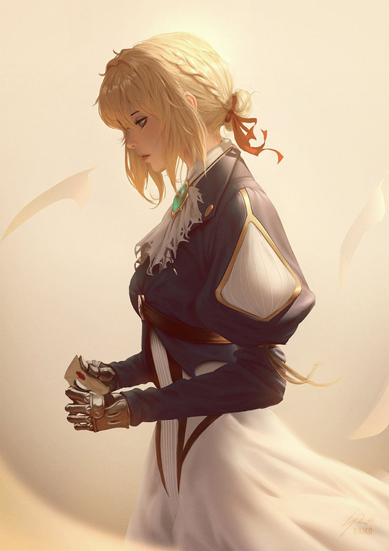 Violet Evergarden Deviantart Violet Evergarden Deviantart