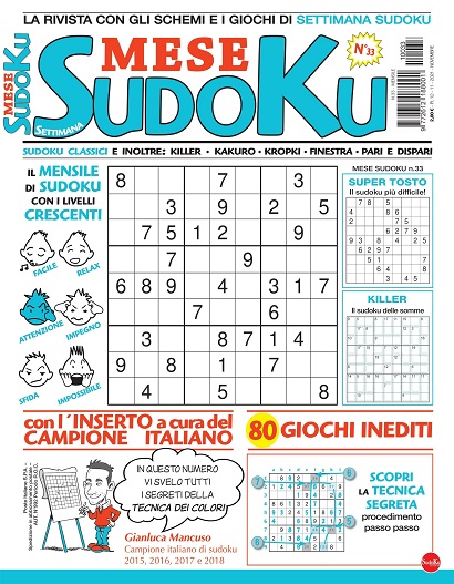 Settimana-Sudoku-Mese-N-33-12-Novembre-2021