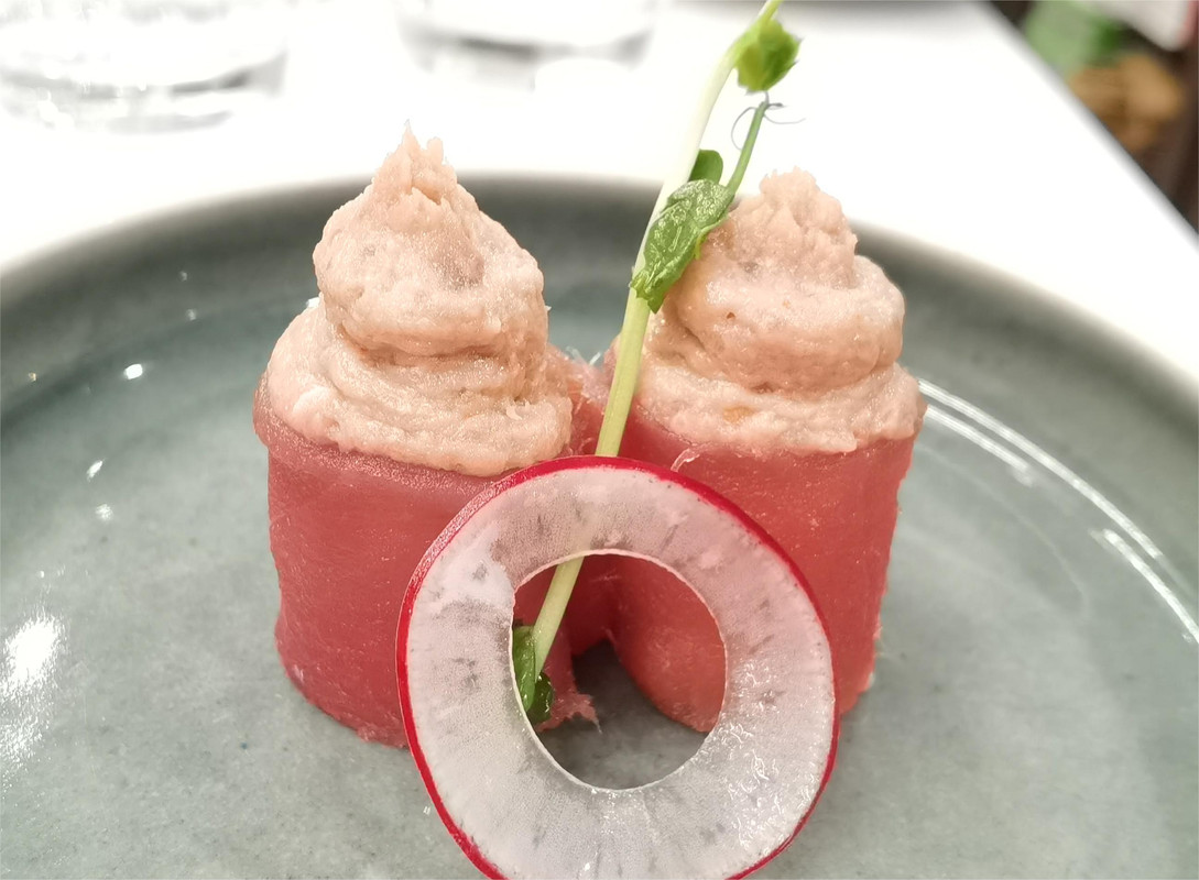 173-Gunkan spicy tonno - 2 pezzi