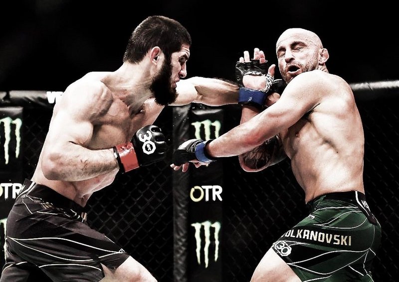 Цитатът на Ислам Махачев вече краси института на UFC