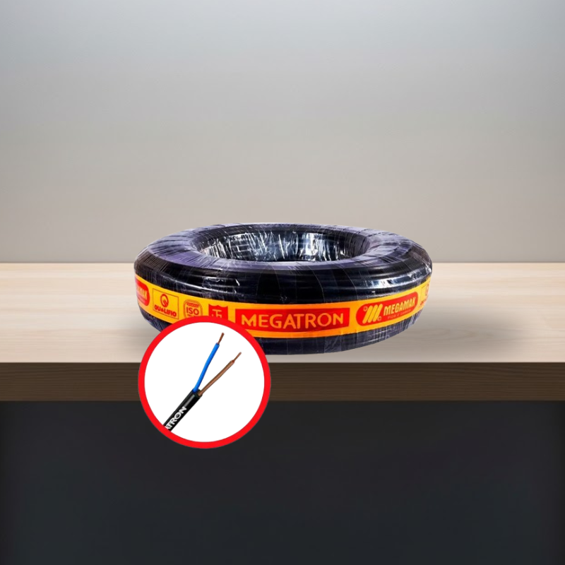 Cabo Megatron Pp Flexivel 2X1,50 Mm