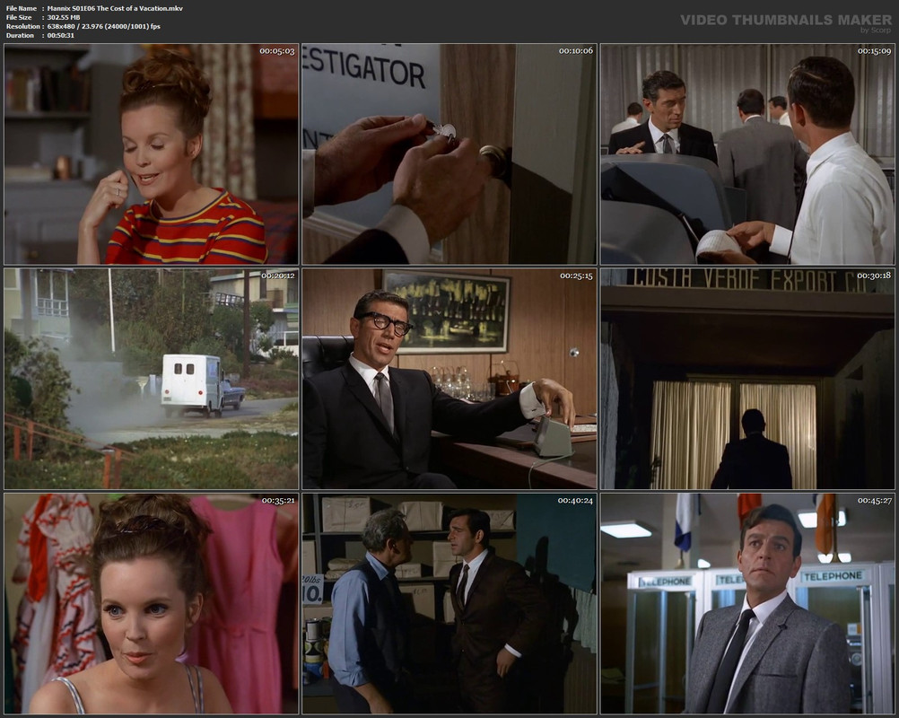 Mannix S01E06 The Cost of a Vacation.mkv