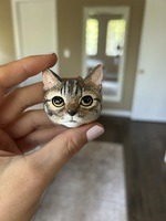 Customer pet figurine review photo