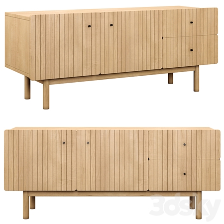 Groove oak TV cabinet