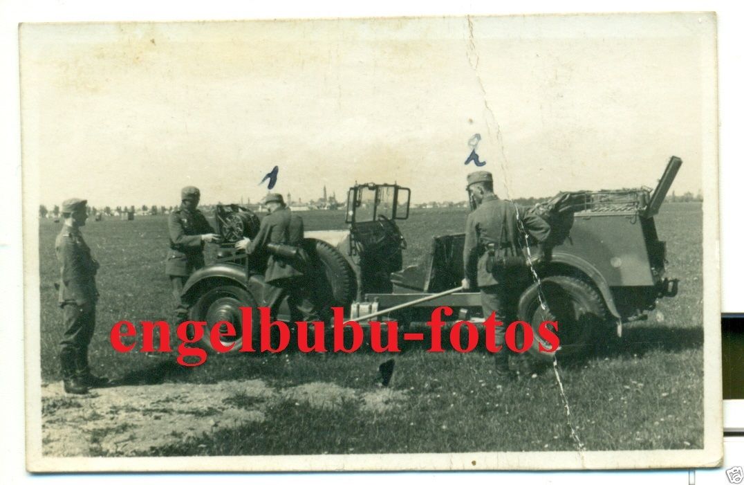 FOTO - FAHRZEUG - KÜBELWAGEN - SELTEN - Vorne mi