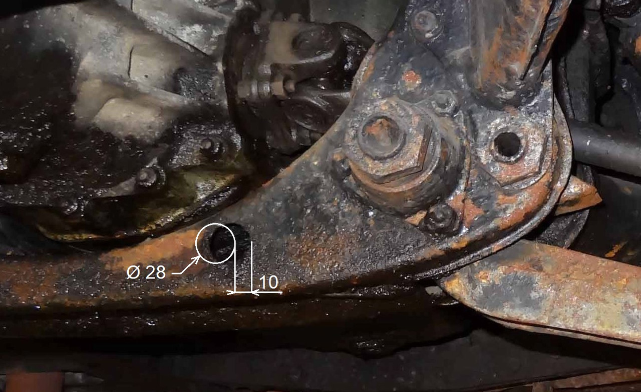 Berceau 11A Stade 1 Trou déplacé