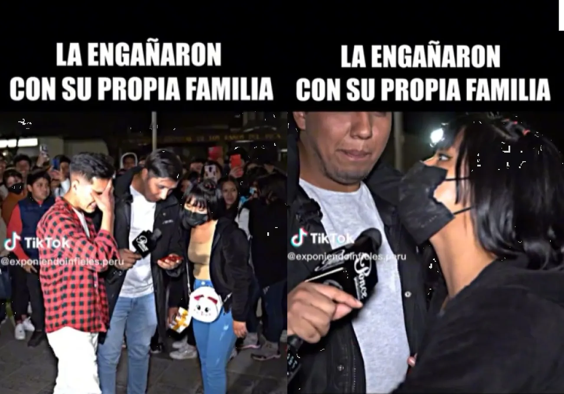 Joven descubre que su novio es infiel, la engañaba con su tía