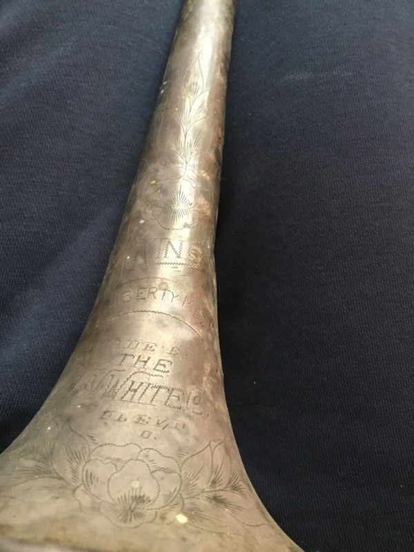 King 1922 Liberty parts trumpet sn 56143 (3)