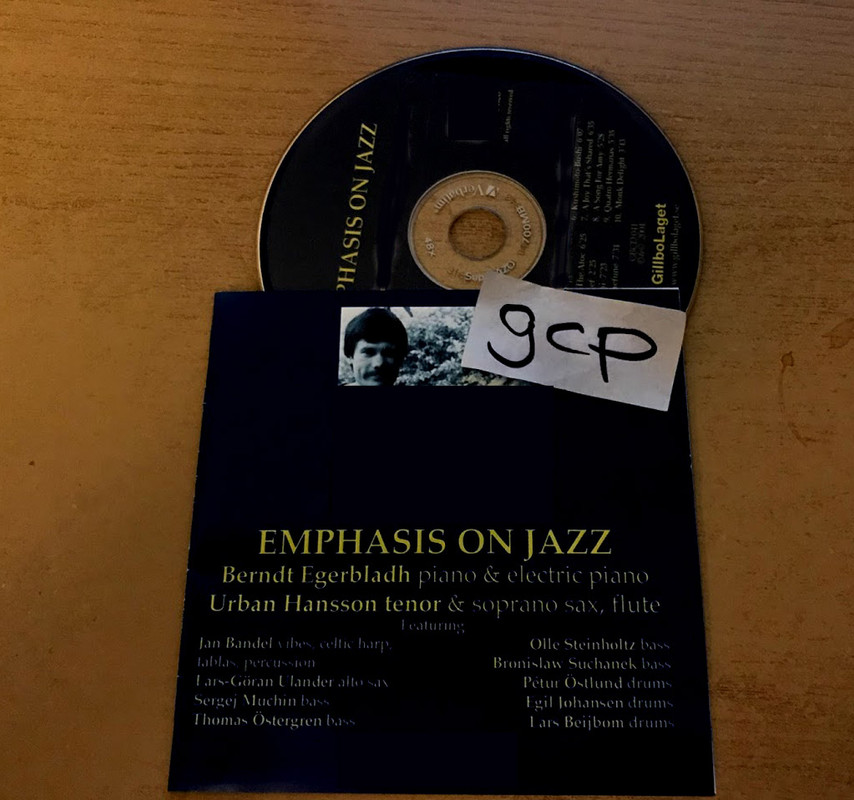 Berndt Egerbladh & Urban Hansson - Emphasis On Jazz (2004) .mp3 -251 Kbps