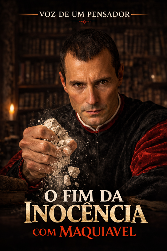 Capa — O Fim da Inocência com Maquiavel