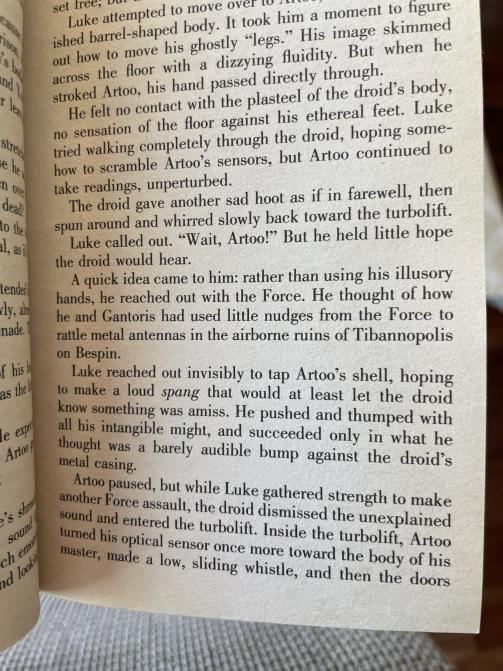 The Force can interact across non physical dimensions