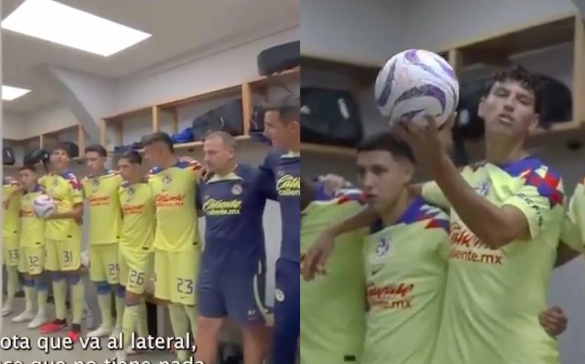 ¿Nuevo líder en América? Lichnovsky da discurso motivacional previo al partido