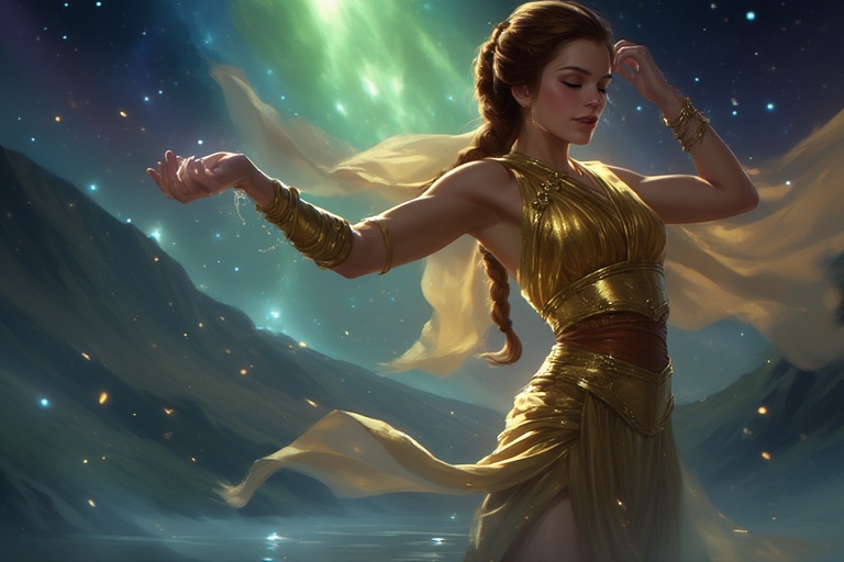 Princess-Leia-in-Golden-outfit-(4)